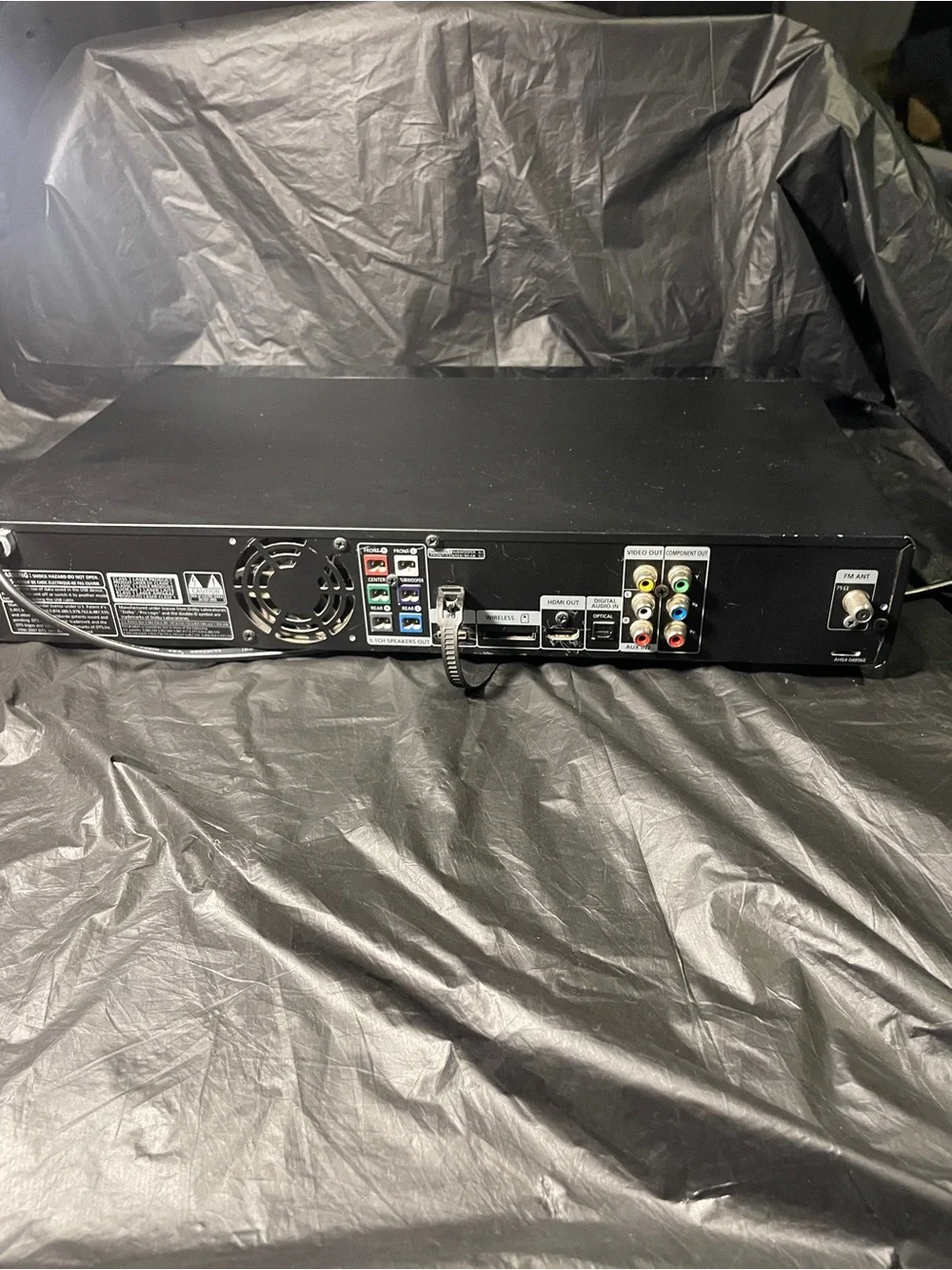 Samsung DVD Video Player Media Component Deck Black